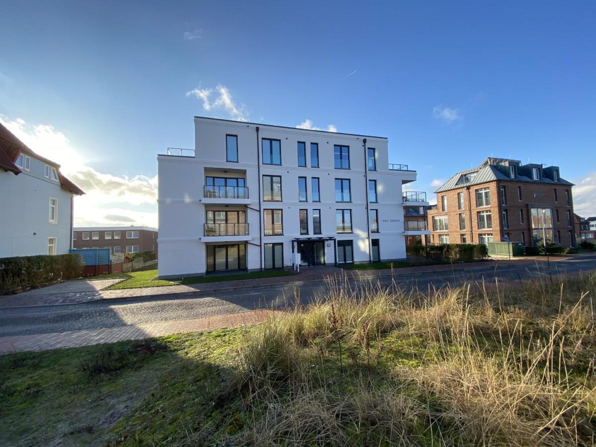 Seeblick Nordlicht, Exklusive Wohnung Mit Terrasse Wangerooge Kültér fotó