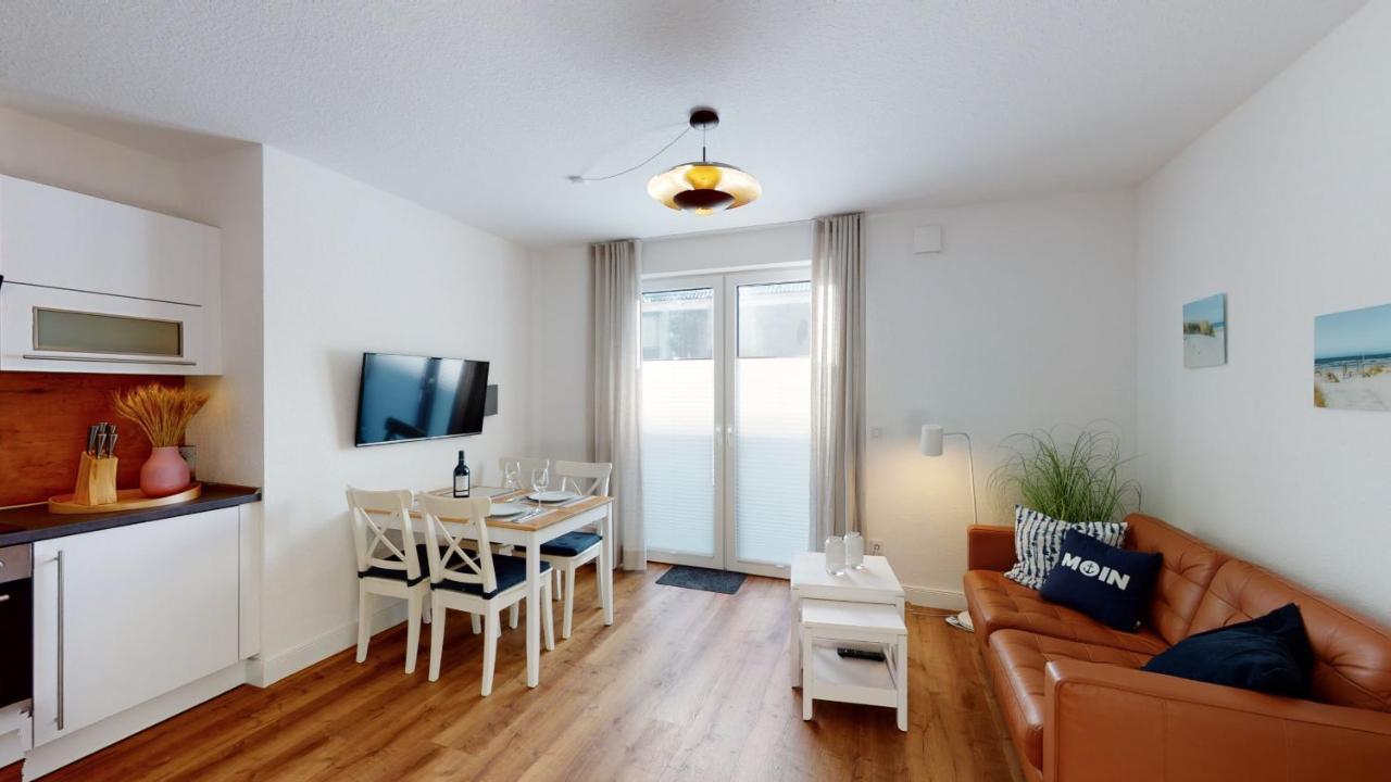 Seeblick Nordlicht, Exklusive Wohnung Mit Terrasse Wangerooge Kültér fotó