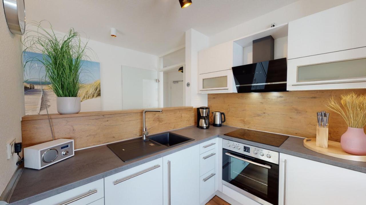 Seeblick Nordlicht, Exklusive Wohnung Mit Terrasse Wangerooge Kültér fotó
