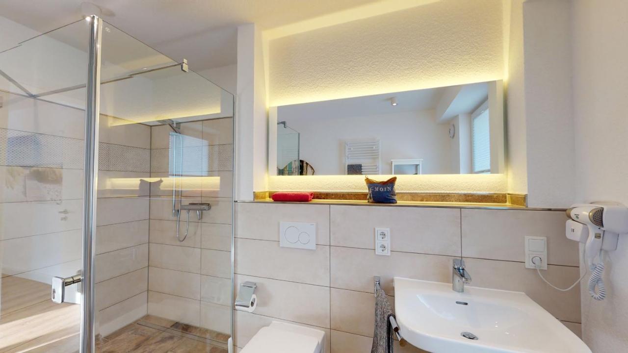 Seeblick Nordlicht, Exklusive Wohnung Mit Terrasse Wangerooge Kültér fotó