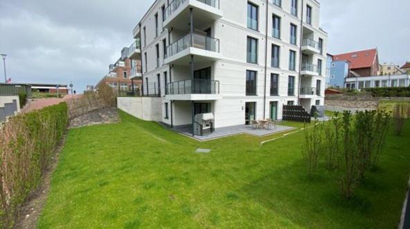 Seeblick Nordlicht, Exklusive Wohnung Mit Terrasse Wangerooge Kültér fotó