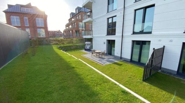 Seeblick Nordlicht, Exklusive Wohnung Mit Terrasse Wangerooge Kültér fotó
