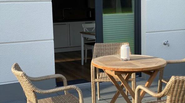 Seeblick Nordlicht, Exklusive Wohnung Mit Terrasse Wangerooge Kültér fotó